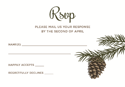 Woodland RSVP