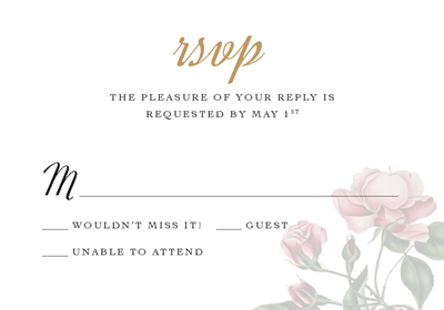 Mischa RSVP