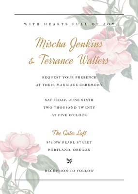 Mischa Invite